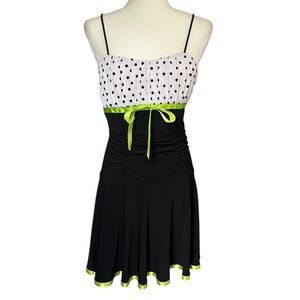 Vintage Y2K Polka Dot Mini Dress Taboo